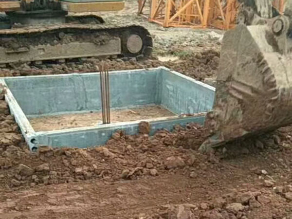 裝配式住房承臺(tái)，墻板做承臺(tái)